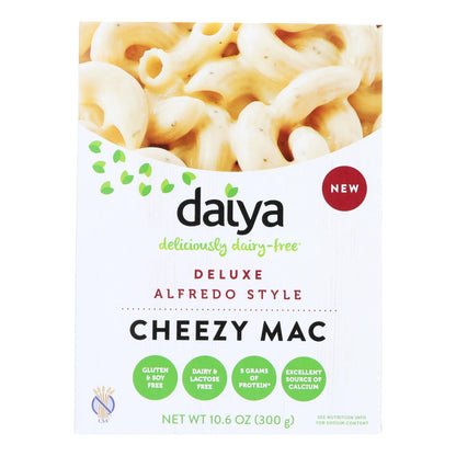 Daiya Foods - Cheezy Mac Deluxe - Estilo Alfredo - 10,6 oz. - Caja de 8