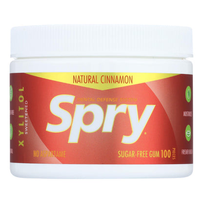 Chicle Spry - Xilitol - Canela - 100 unidades - 1 unidad