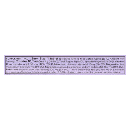 Tableta hidratante Nuun Active, sabor uva, 10 comprimidos, caja de 8