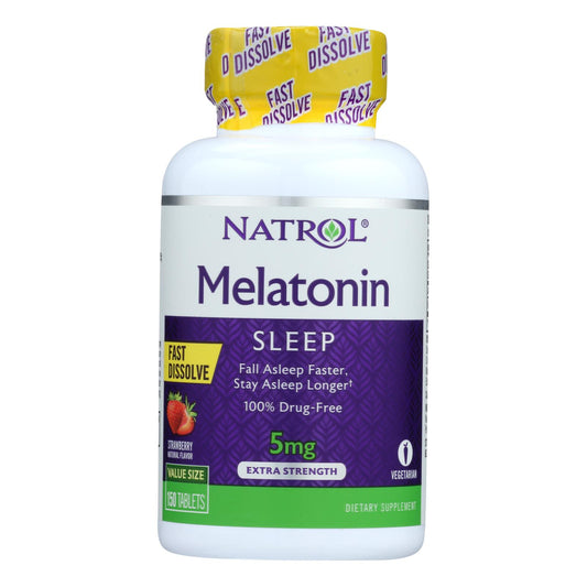 Natrol Melatonin Fast Dissolve Tablets - 5 Mg - 150 Count