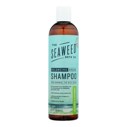 Champú The Seaweed Bath Co. - Equilibrante - Eucalipto - Pimienta - 12 fl oz