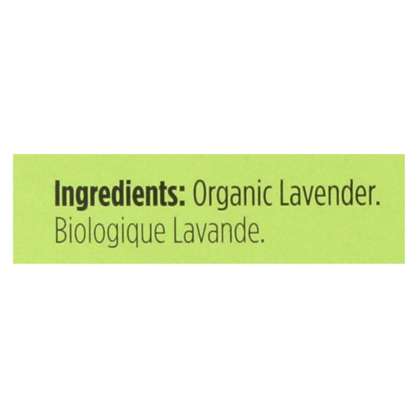 Spicely Organics - Lavanda orgánica - Caja de 6 - 0.1 oz.