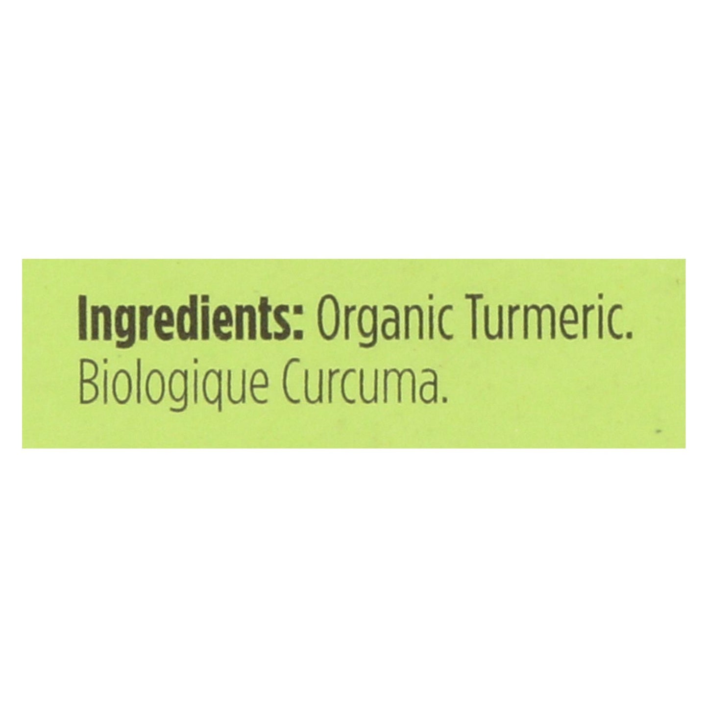 Spicely Organics - Cúrcuma orgánica - Caja de 6 - 0,45 oz.