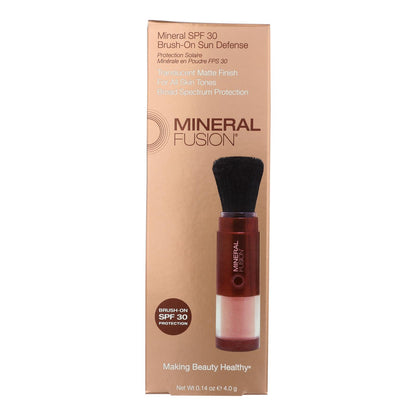 Mineral Fusion - Protección solar mineral con pincel - FPS 30 - 0,14 oz.