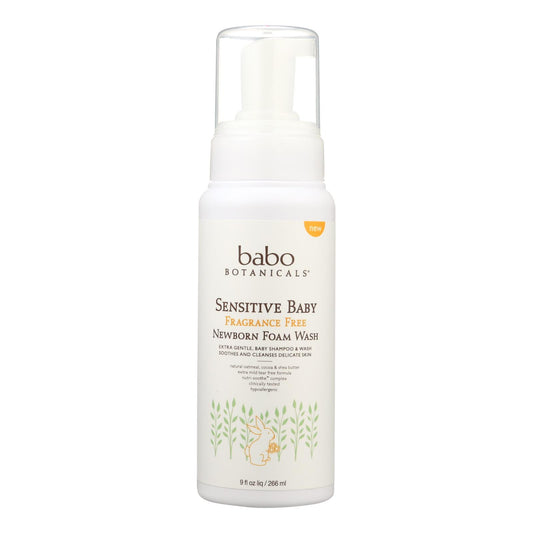 Babo Botanicals - Foaming Body Wash - Fragrance Free - 1 Each - 9 Fl Oz.