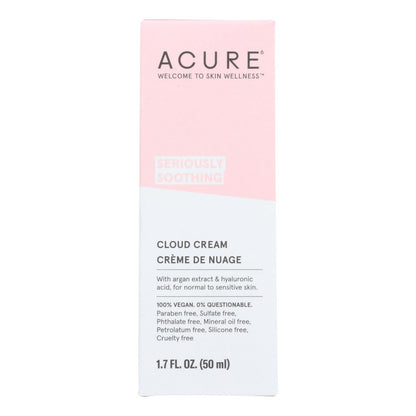 Acure - Crema - Calmante - Nube - 1.7 Fl Oz