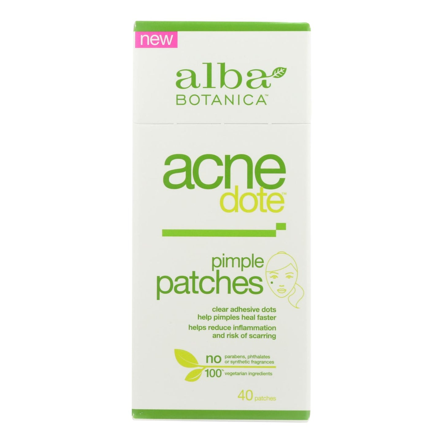 Alba Botanica - Acnedote Pimple Patches - 40 Count