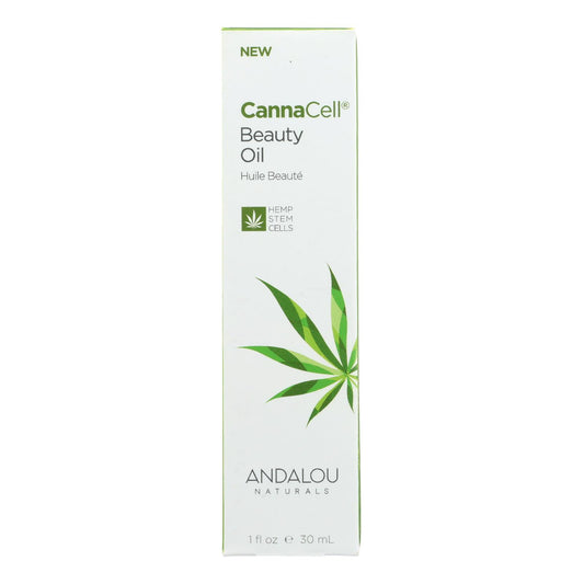 Andalou Naturals - Aceite de belleza Cannacell - 1 fl oz.