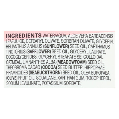 Acure - Loción - Hidratación muy calmante durante 24 horas - Sin fragancia, con manteca de cacao - 8 fl oz.